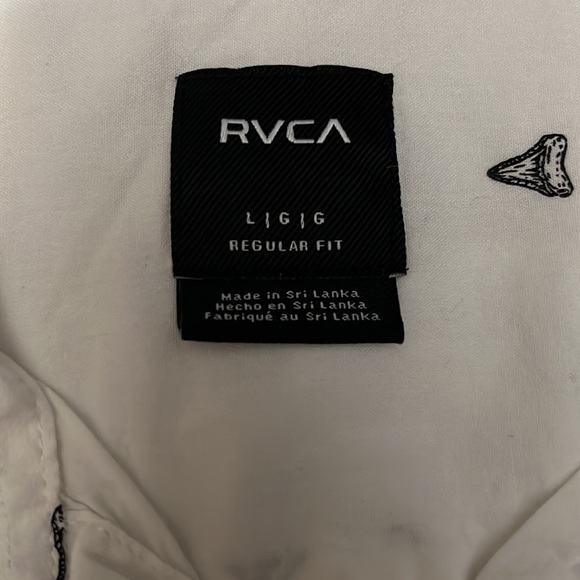 Mens RVCA button up - Picture 2 of 3